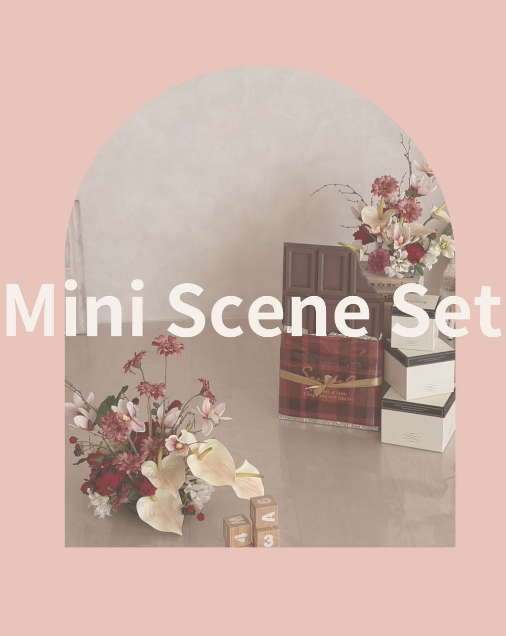 Fildays Mini Scene Set ミニシーンセット 造花空間装飾 ベビー撮影会向け メインビジュアル